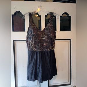 Inches Away Tankini bathing suit size 20W